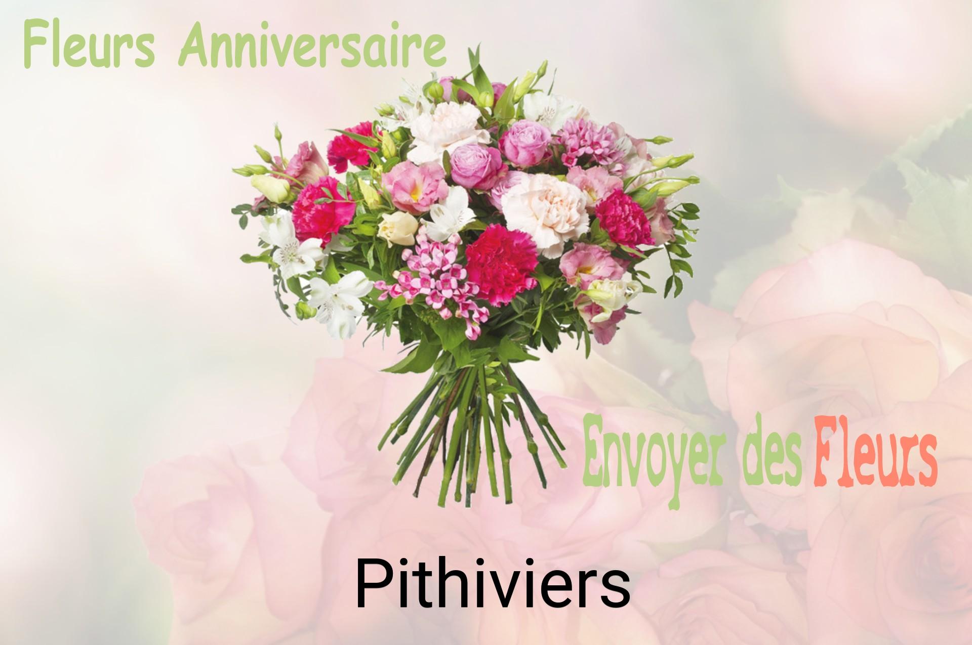 Bouquet de fleurs d’anniversaire livré à Pithiviers