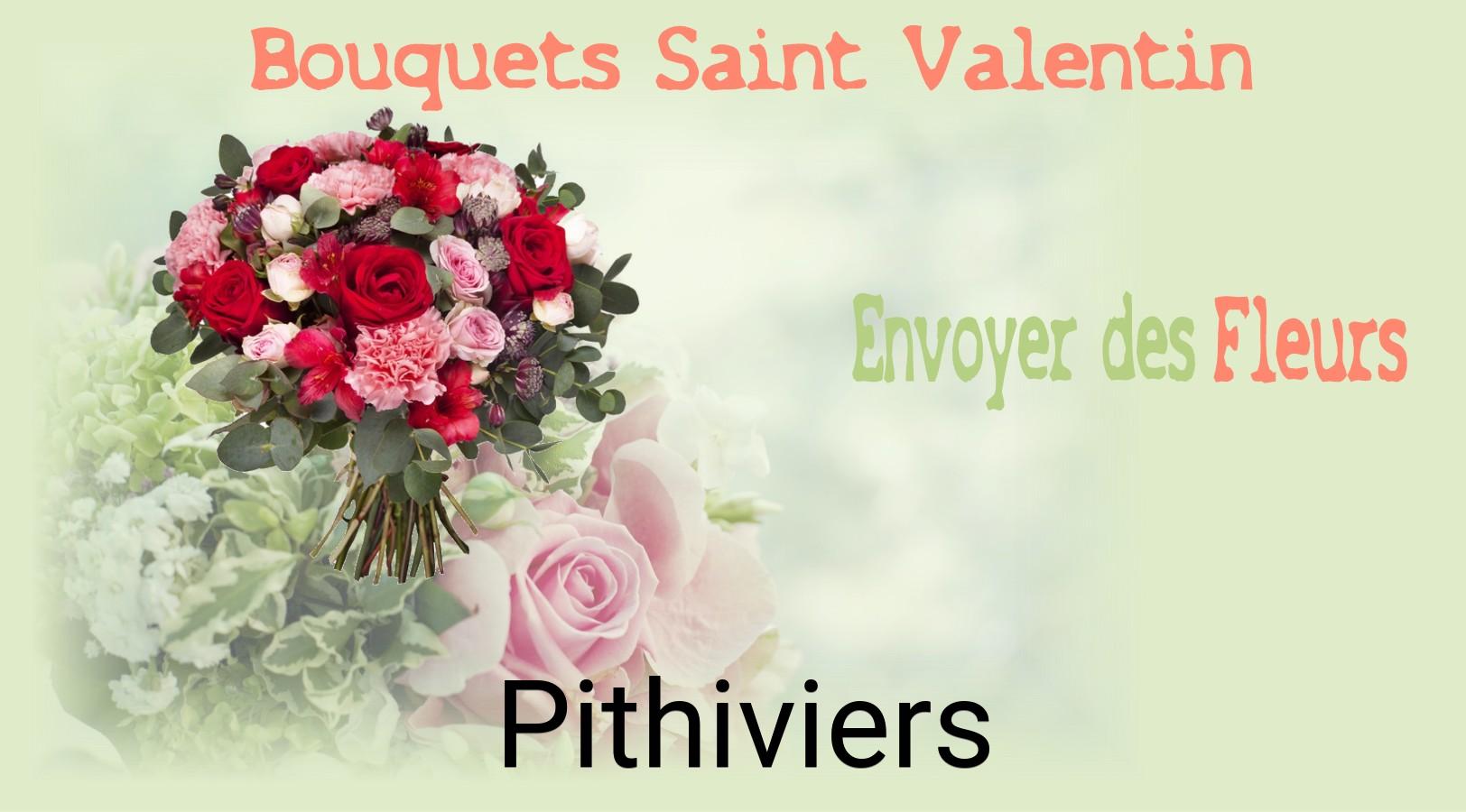 Roses de Saint-Valentin livrées à Pithiviers